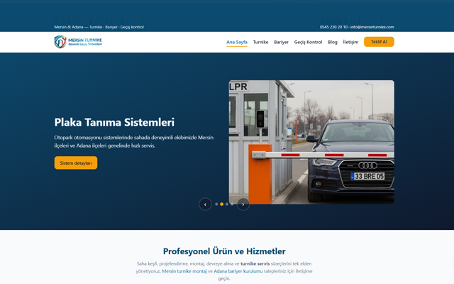 Mersin Turnike ve Bariyer